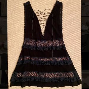 For Love and Lemons lace mini dress